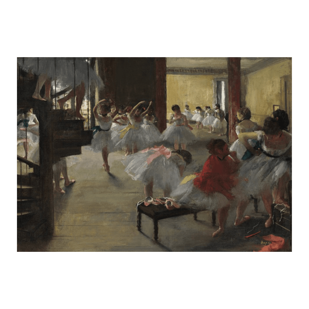 Edgar Degas: "The Dance Class" (c.1873)