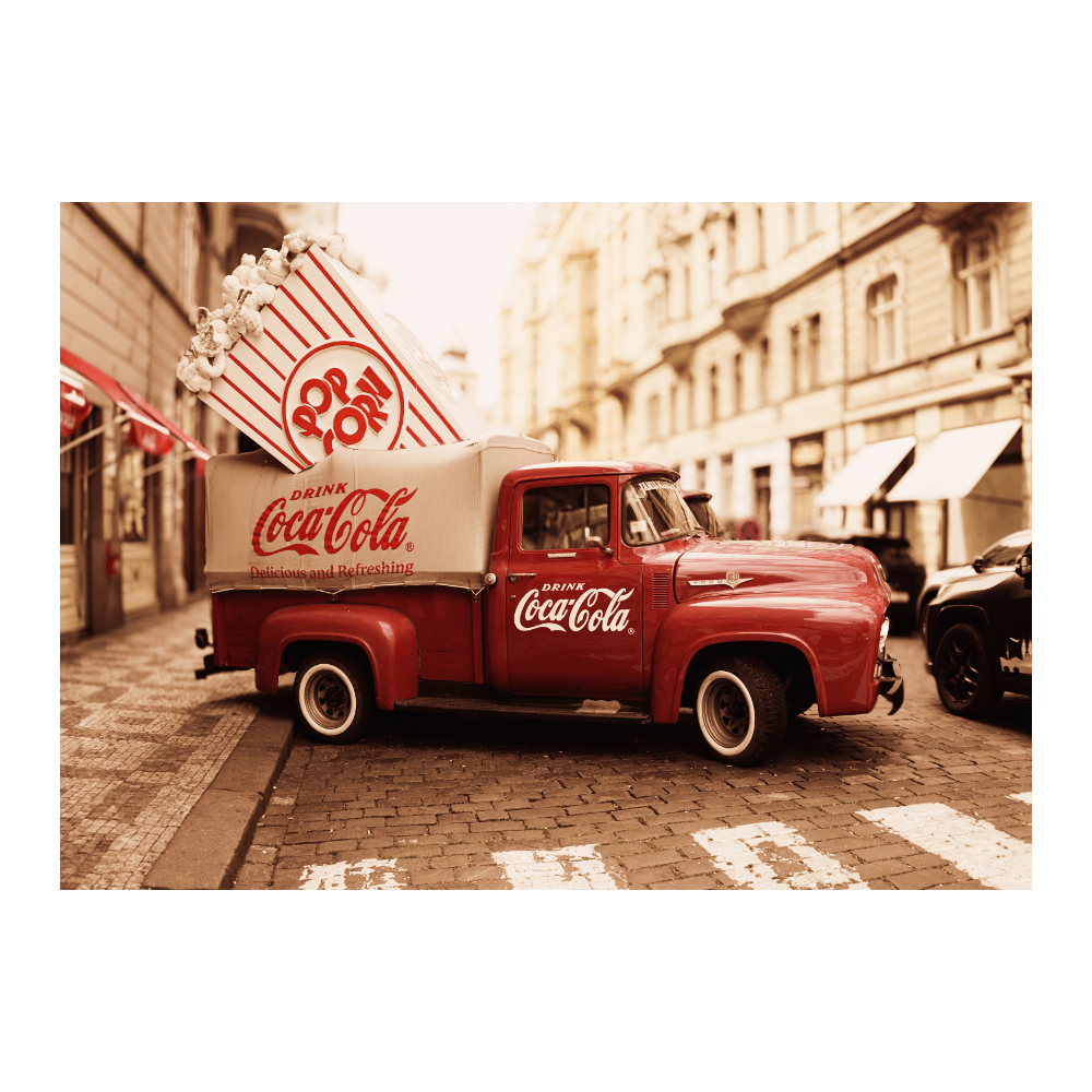 Vintage Coca Cola Truck