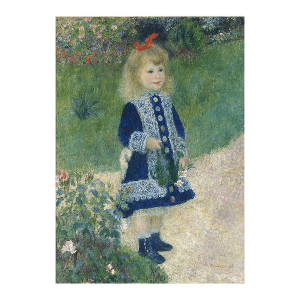 Renoir: "A Girl with a Watering Can" (1876)