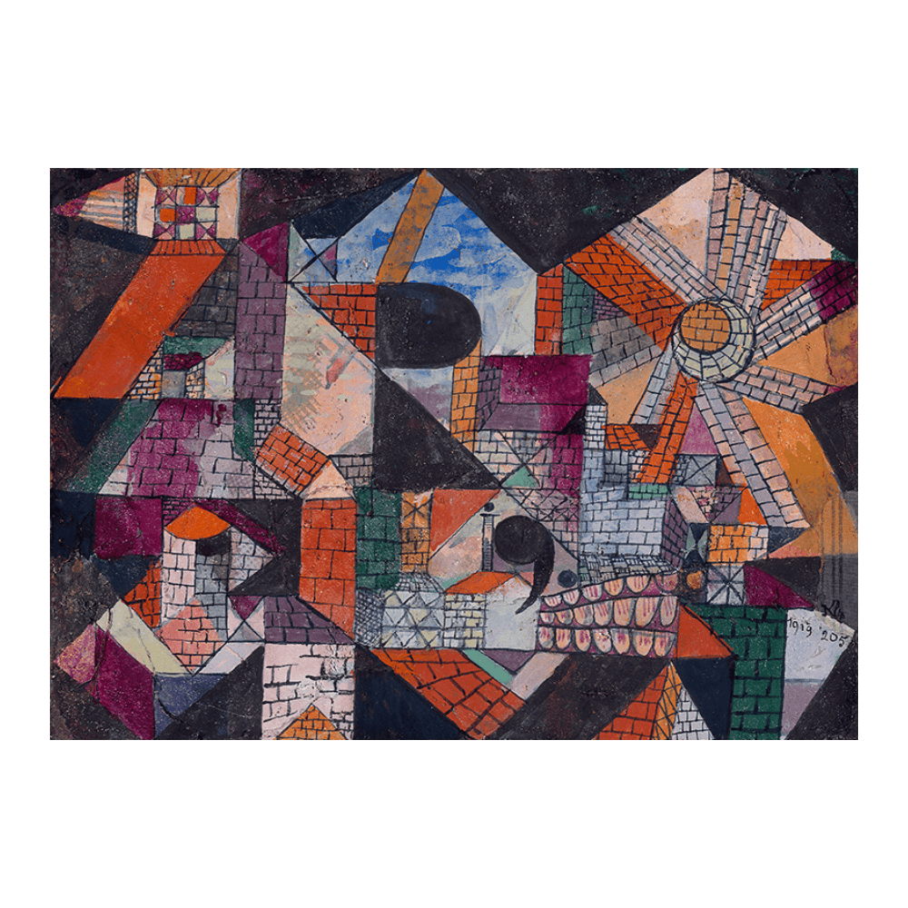 Paul Klee: "Stadt R" (1919)