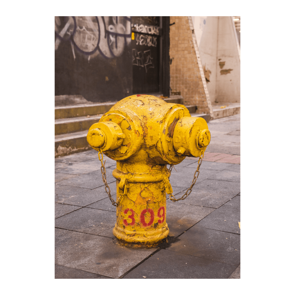 Yellow Fire Hydrant, Hong Kong