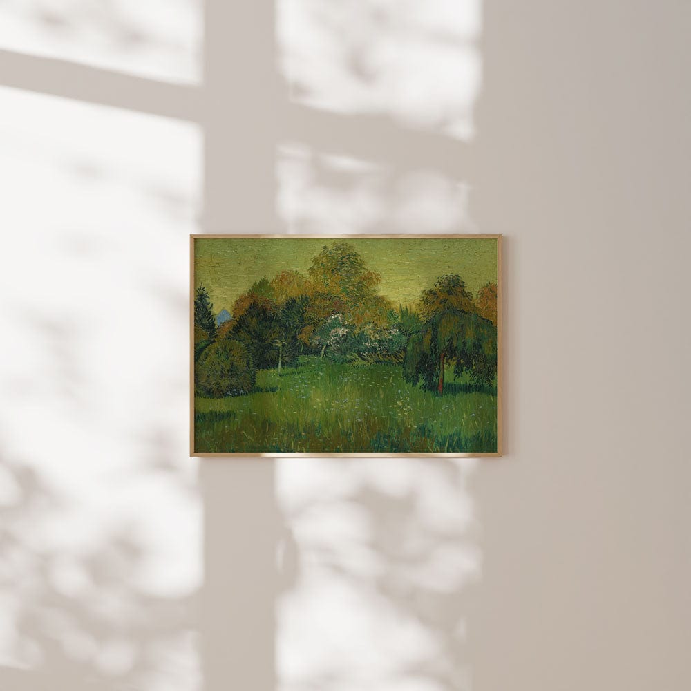 Van Gogh: "The Poet's Garden (1888)"