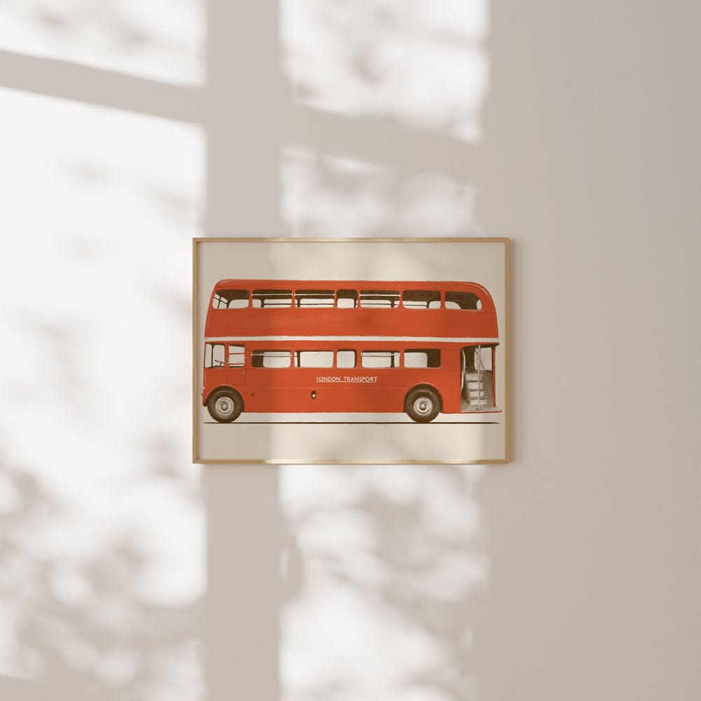 Red English Bus