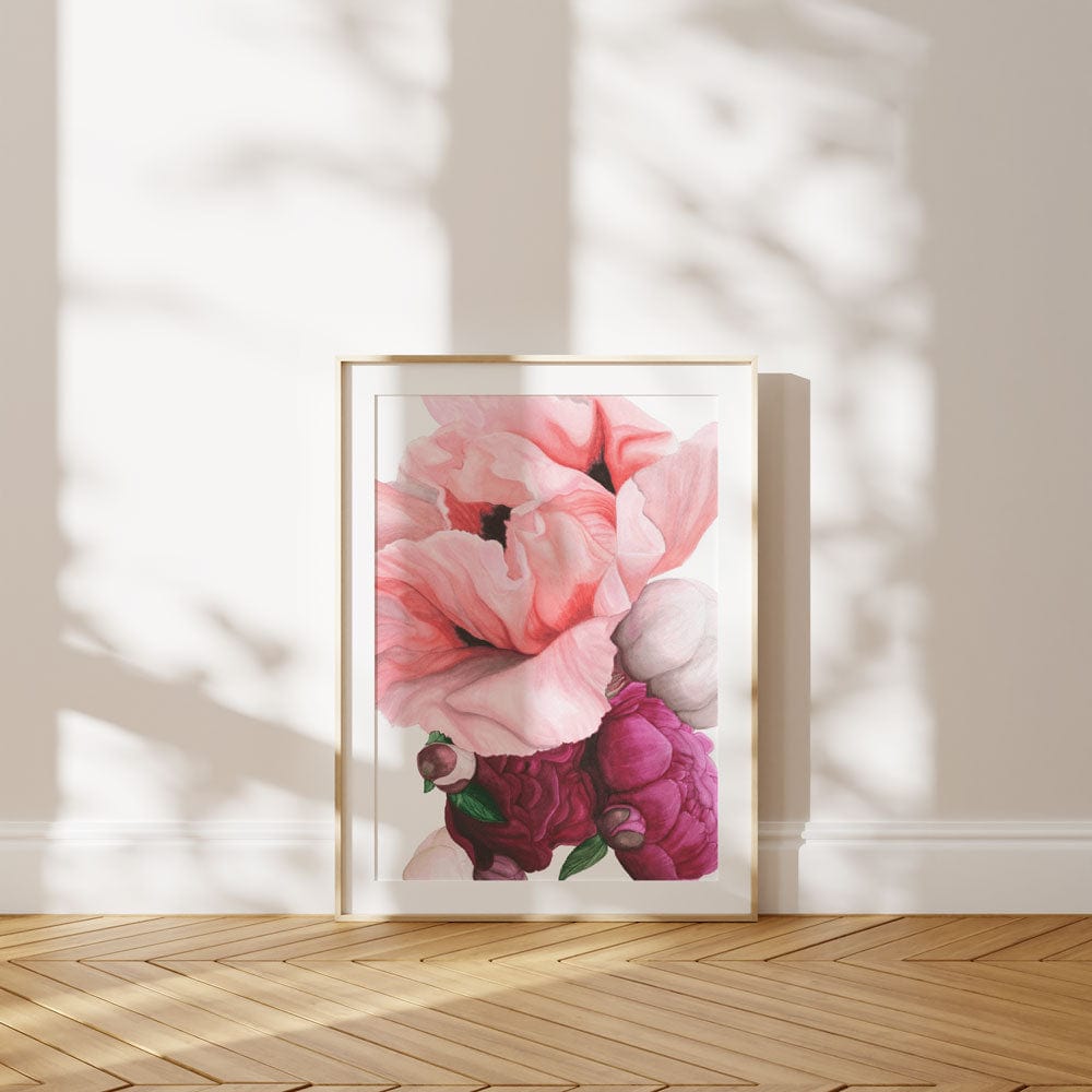 Poppy & Peony Pink  I
