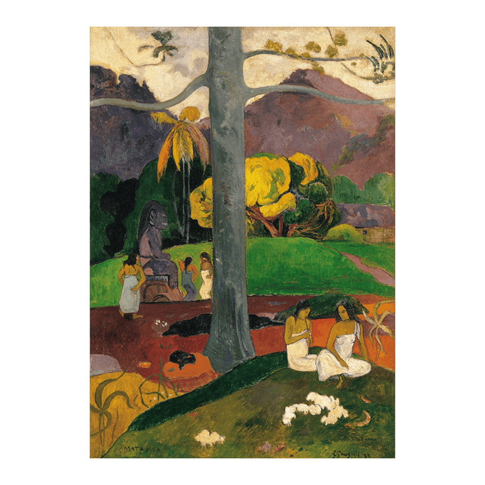 Paul Gauguin: "Mata Mua (In Olden Times)" (1892)