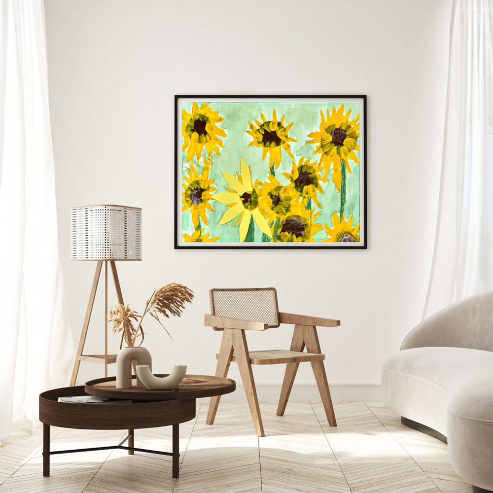 Sunflowers By Jam