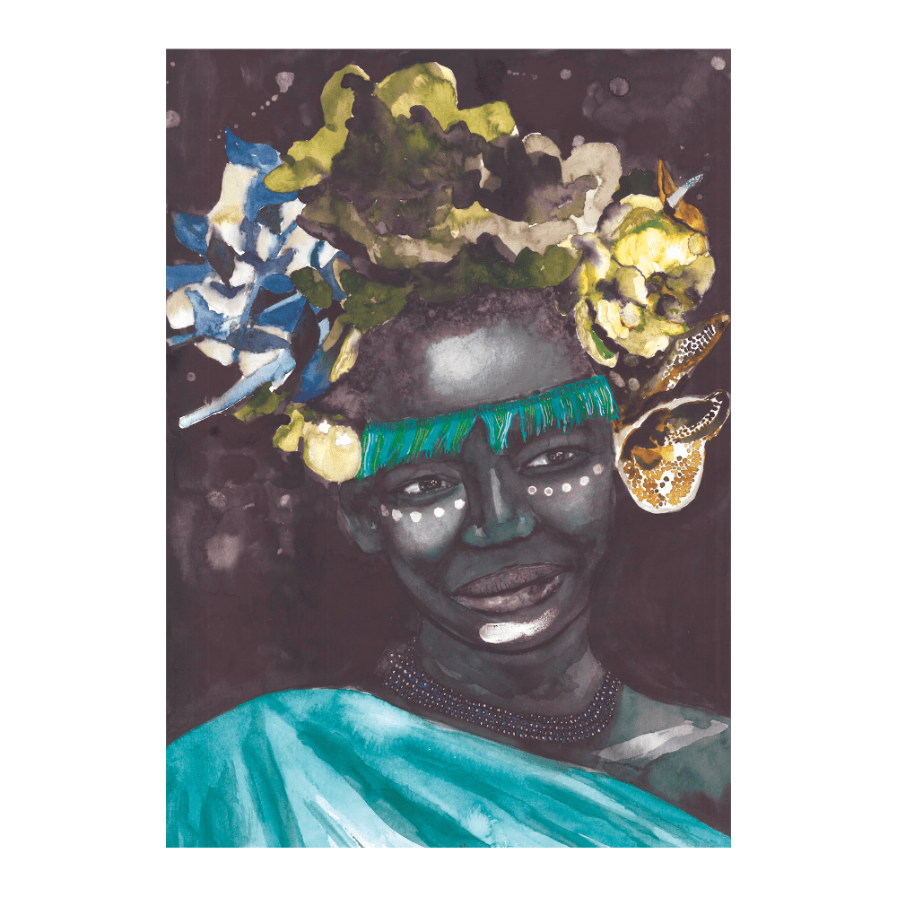 African Poem Green I