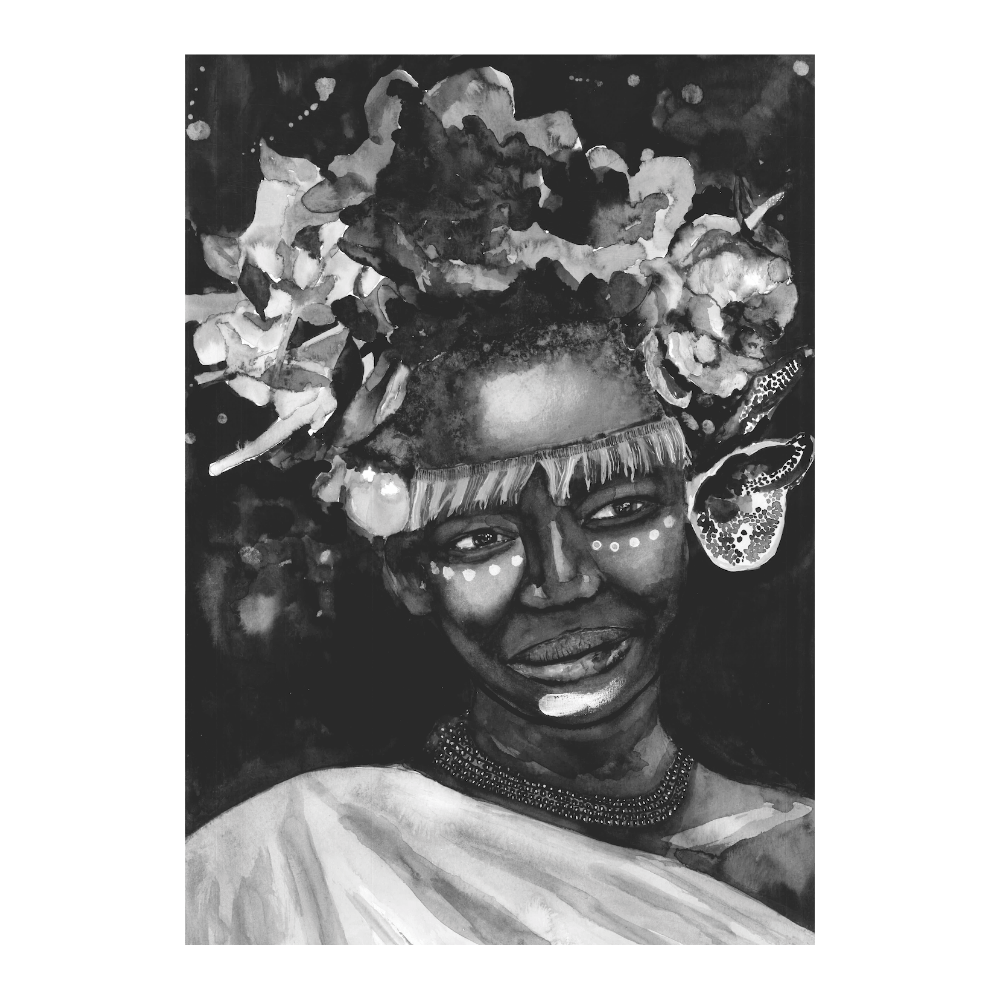 African Poem Grey I
