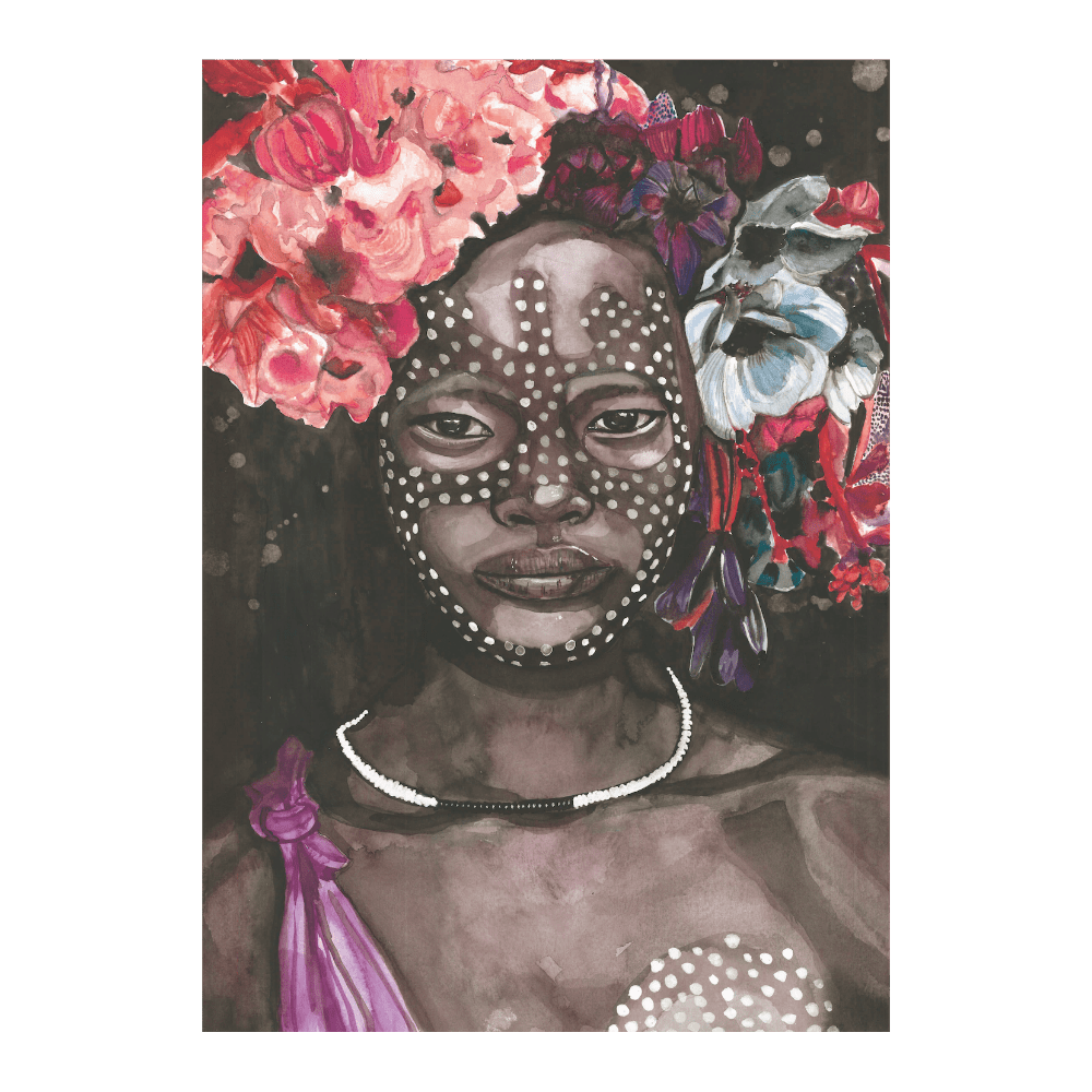 African Poem Pink