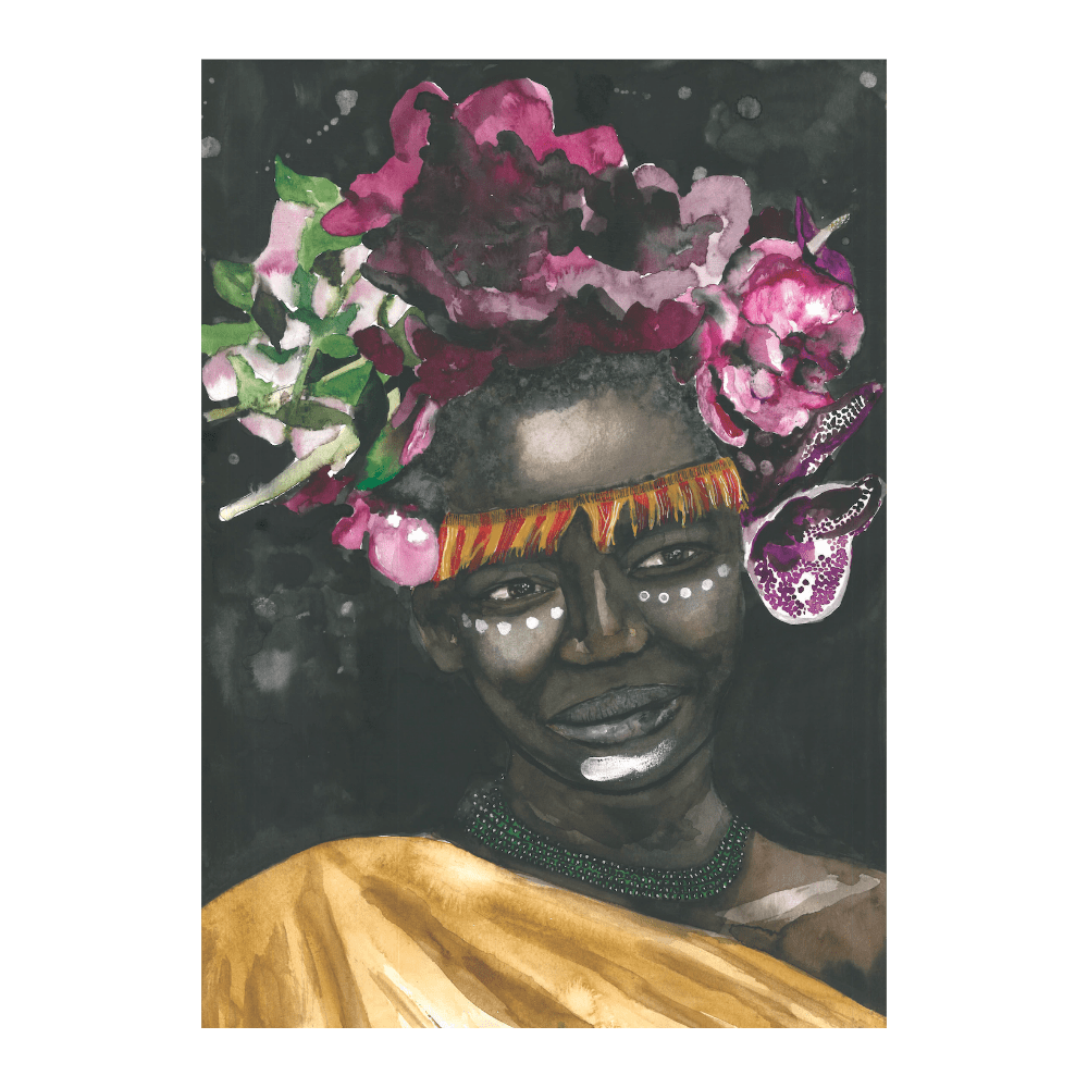 African Poem Yellow I
