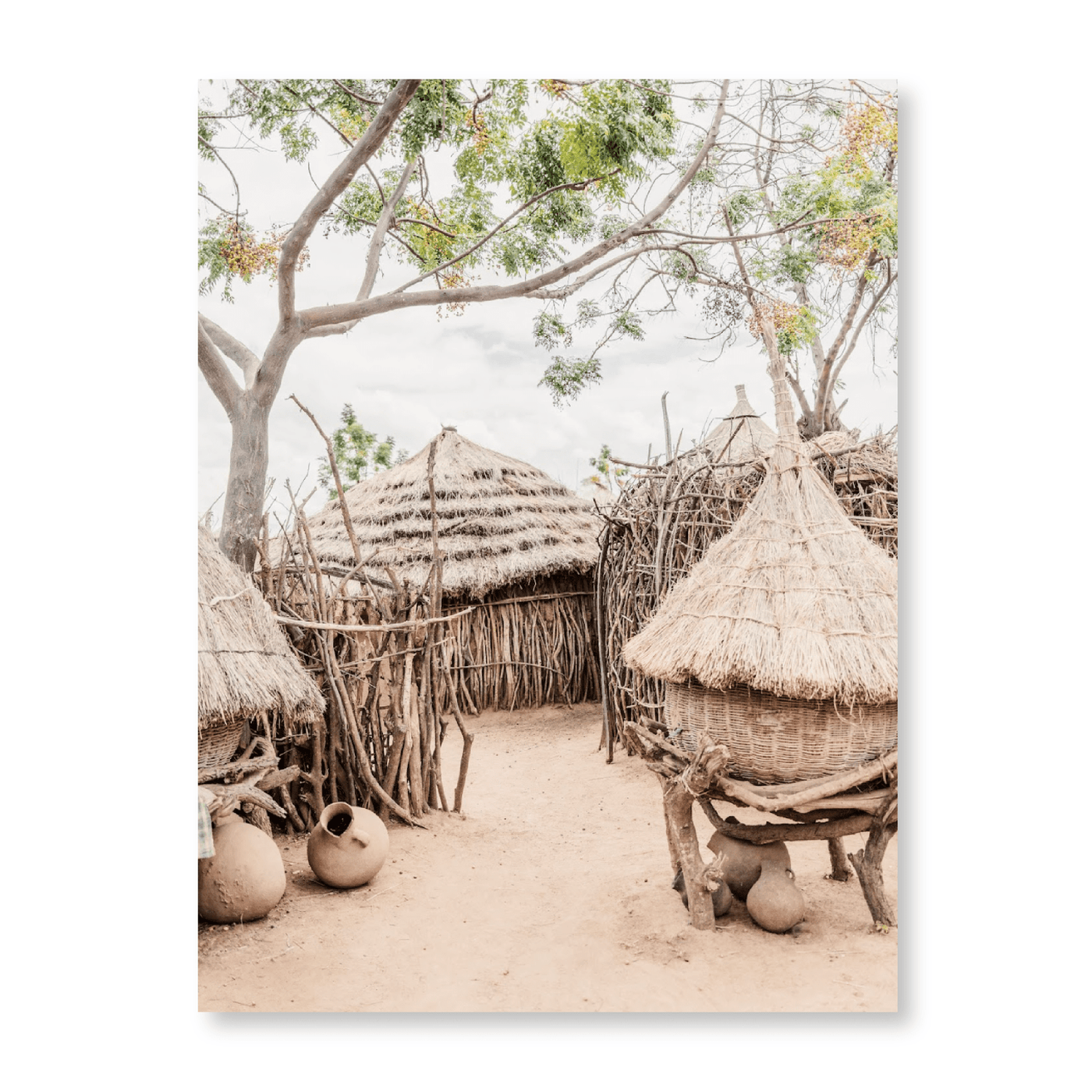 African Village In Uganda I - Jasper & Jute