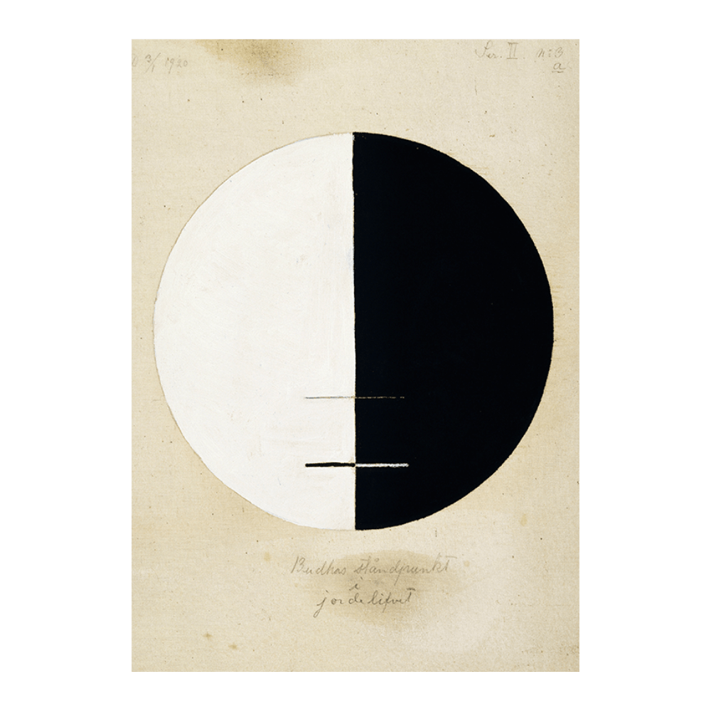 ‍Hilma af Klint: "Buddhas Standpoint in the Earthly Life No.III" (1920) (100% off)