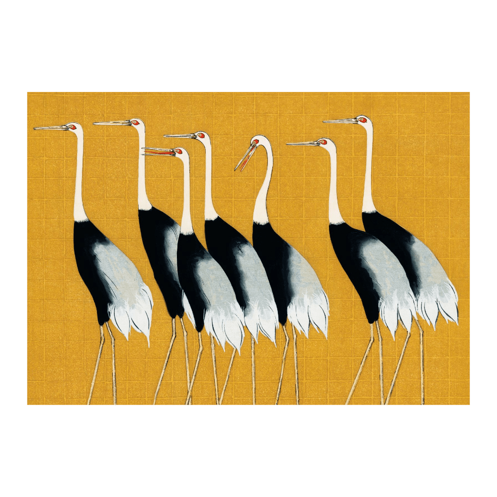 ‍Japanese Red Crown Crane (100% off)