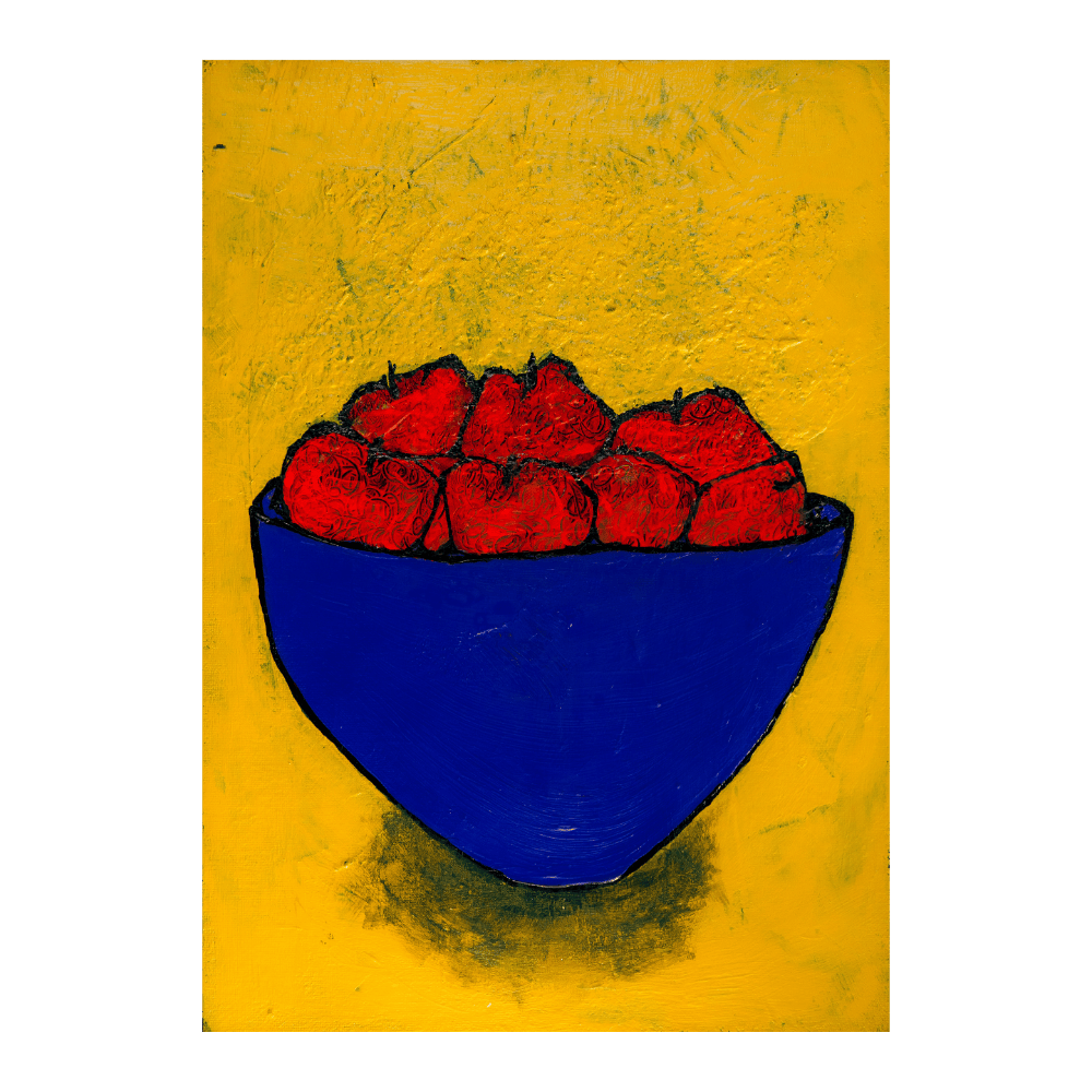 Apples In Blue