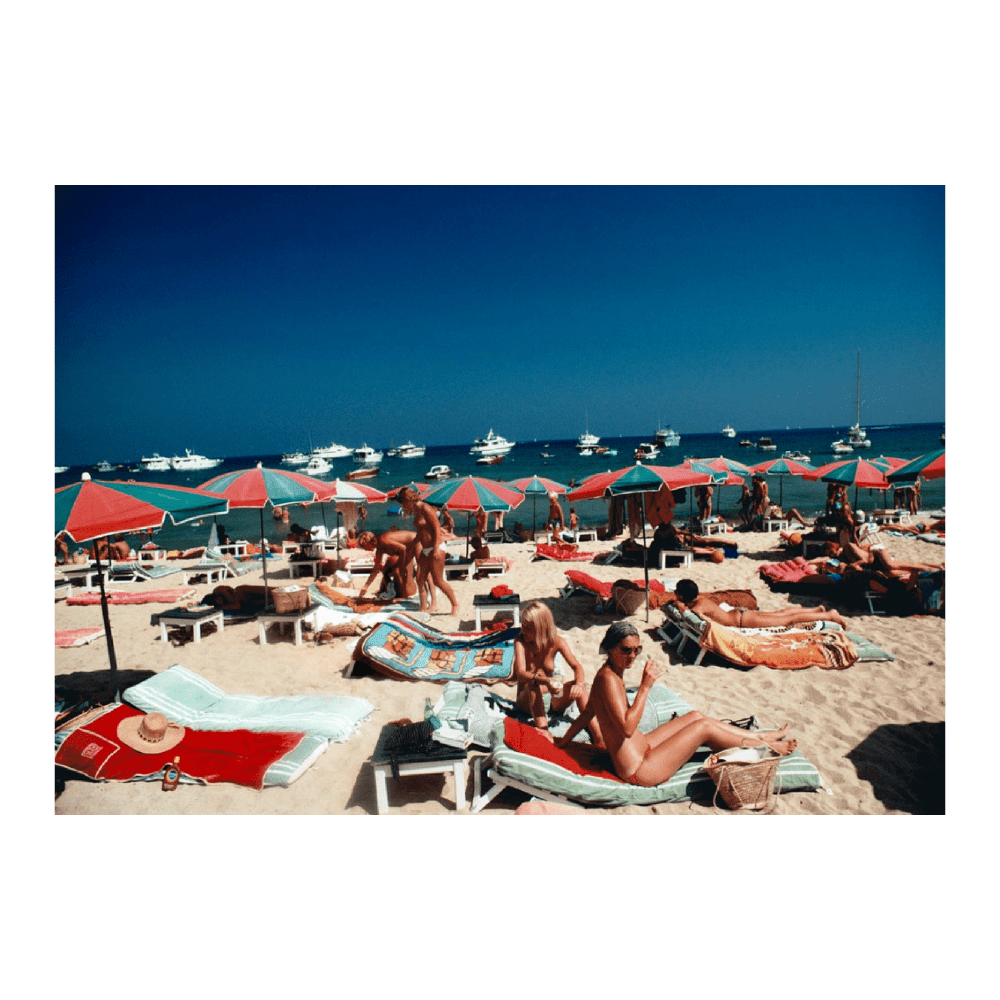 Beach At St. Tropez