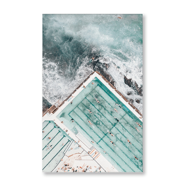 Beach Pool Aerial - Jasper & Jute