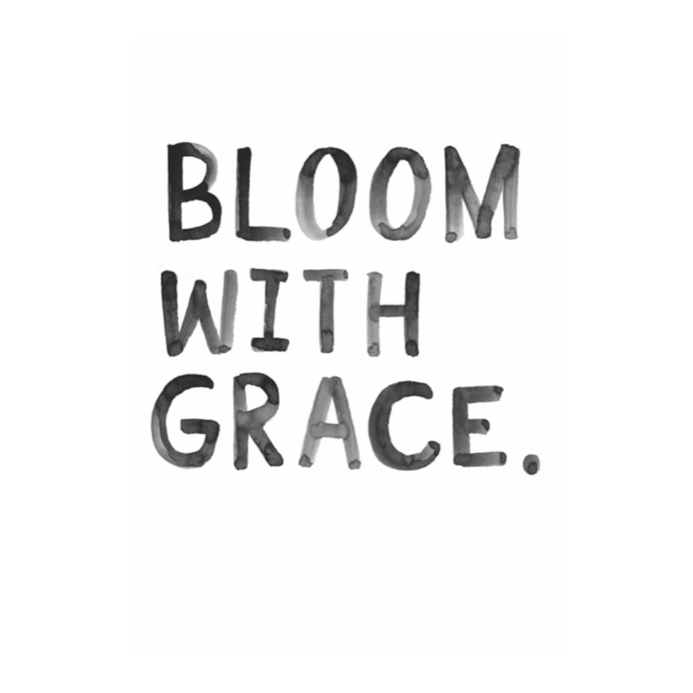 Bloom with Grace White