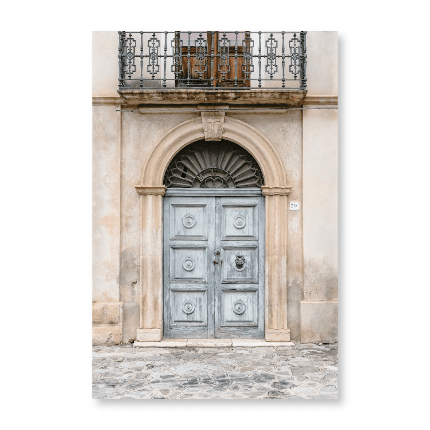 Blue Door In Italy - Jasper & Jute