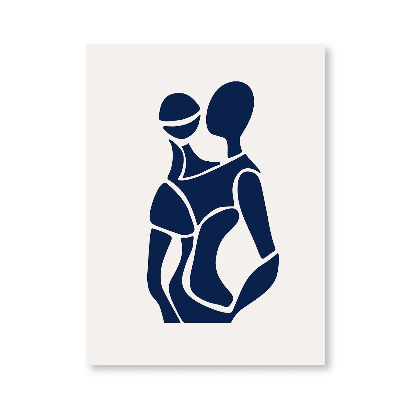 Blue Figure II - Jasper & Jute