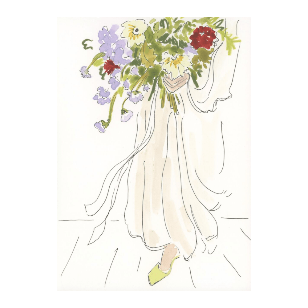Bride With Yellow Shoes