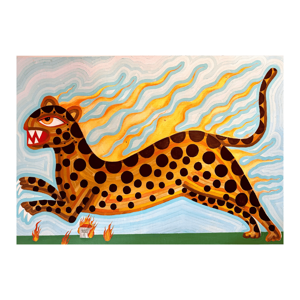 Burning Leopard Bright