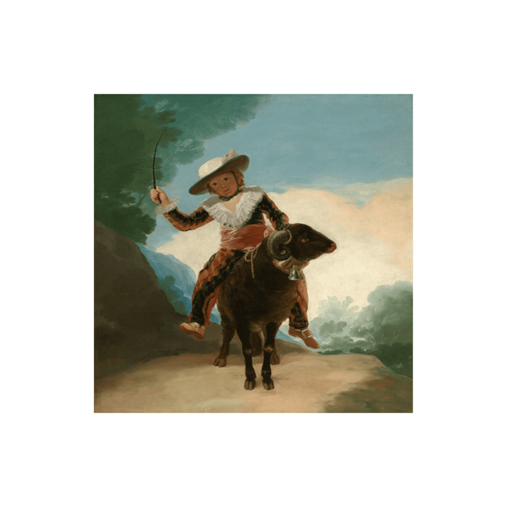 De Goya: "Boy on a Ram" (1786)