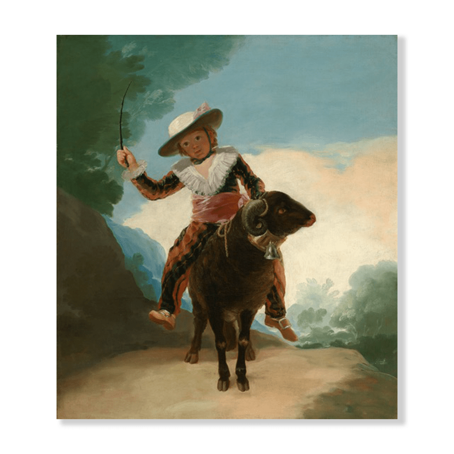 De Goya: "Boy on a Ram" (1786) - Jasper & Jute