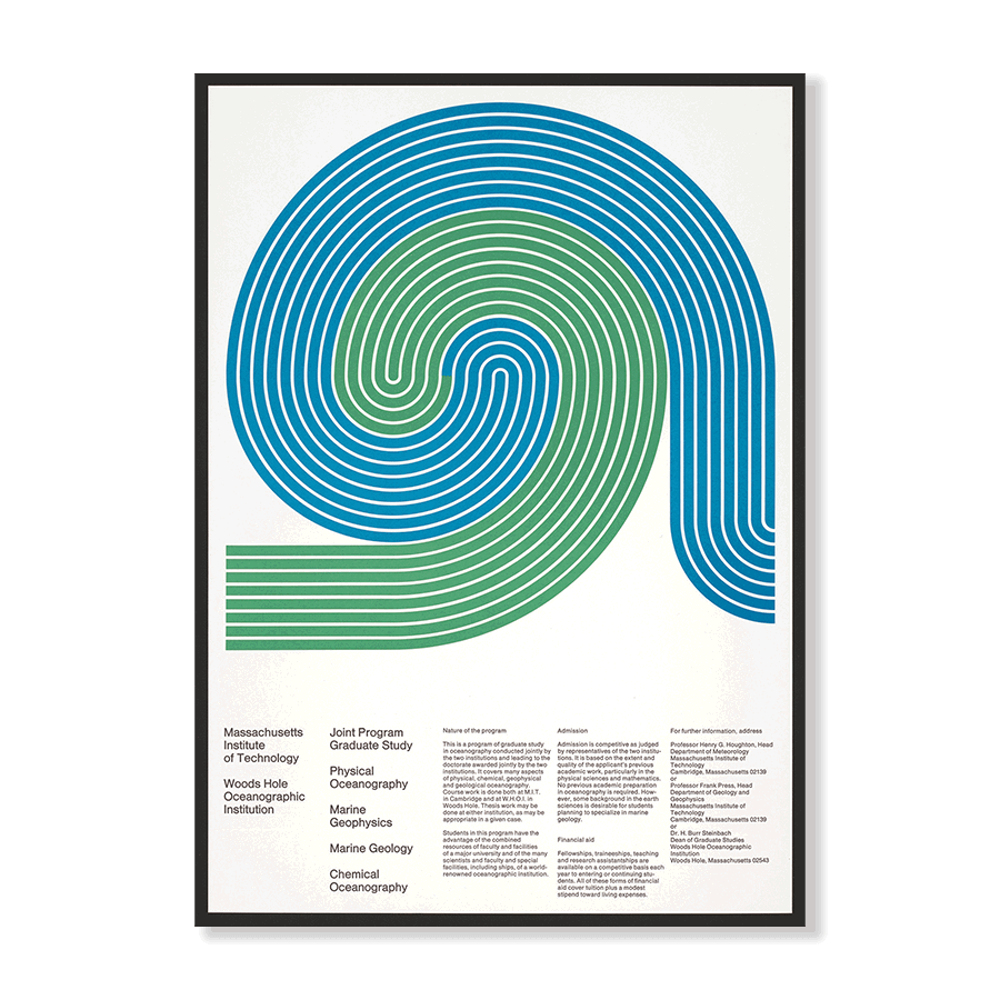 Dietmar Winkler: "Technology Woods Hole Oceanographic Institution" (1967) - Jasper & Jute