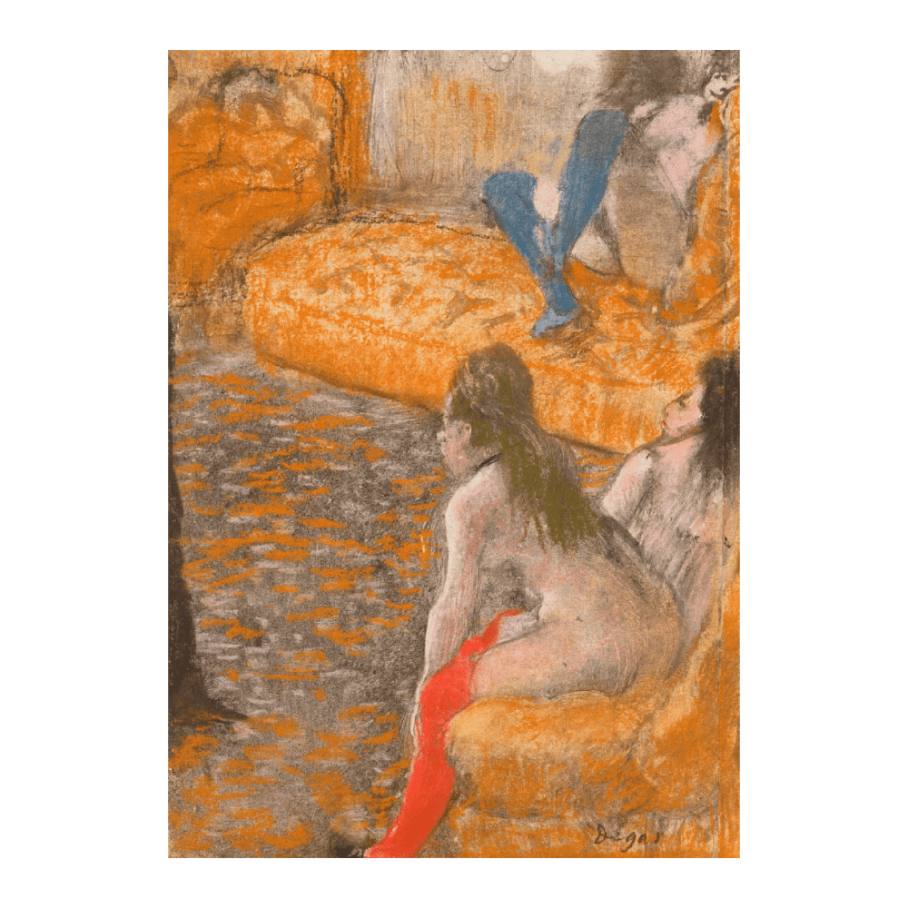 Edgar Degas - Attente d'un Client (1879)