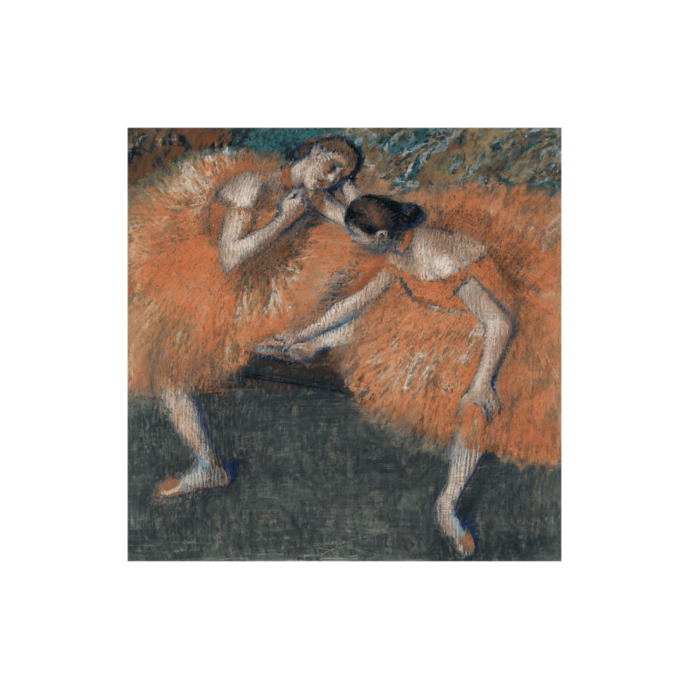 Edgar Degas - Two Dancers