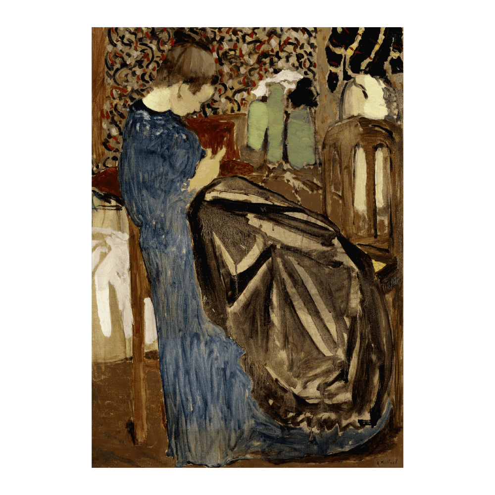 Édouard Vuillard - A Seamstress (1892)