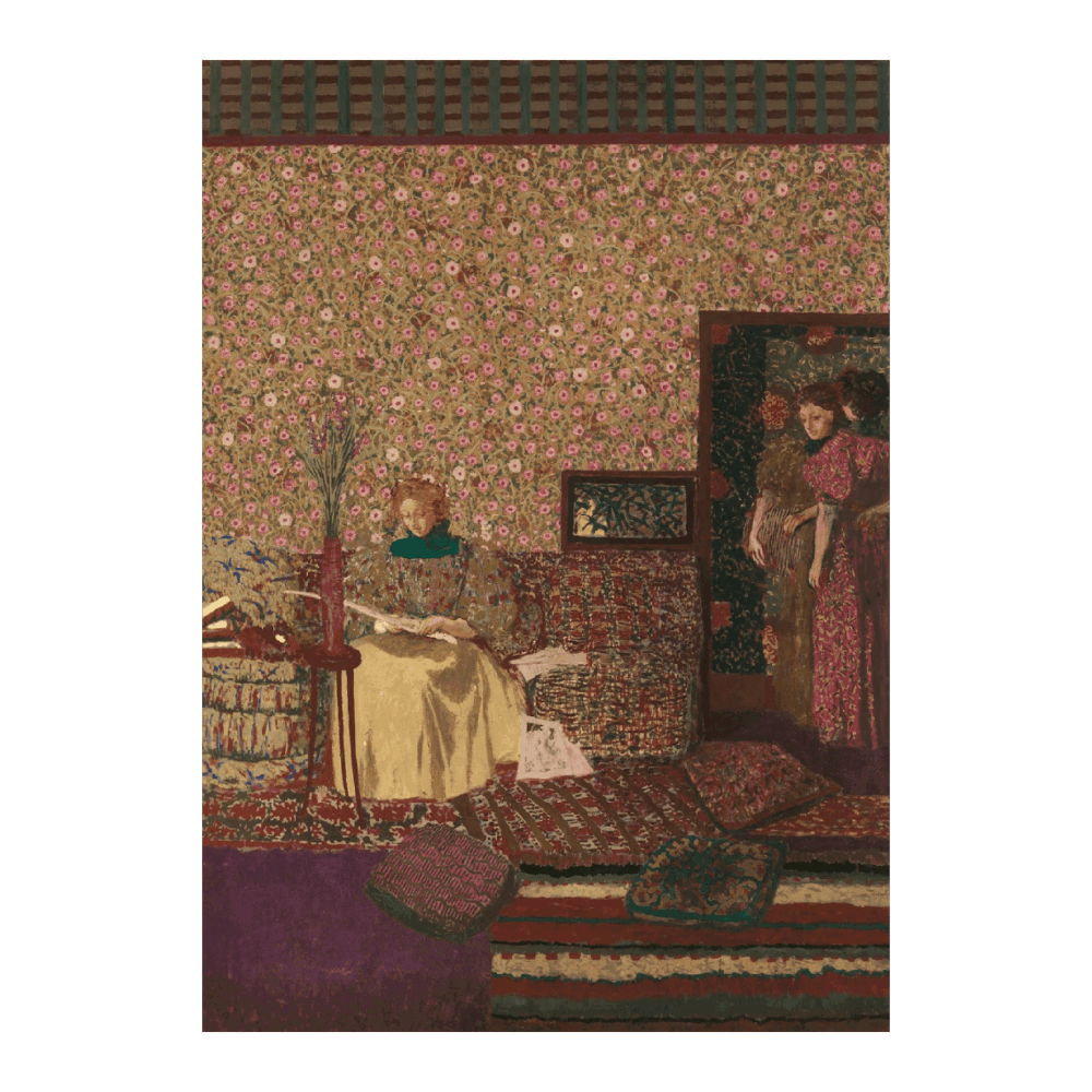 Édouard Vuillard - Personnages Dans Un Intérieur (1896)