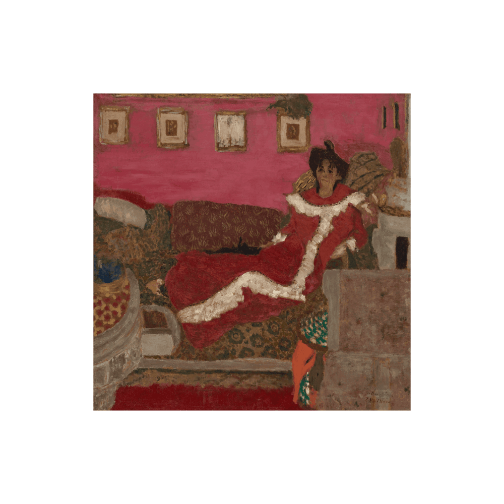 Édouard Vuillard - Portrait De Madame Delierre