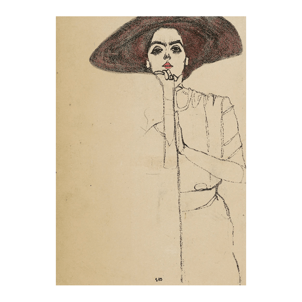 Egon Schiele: "Portrait of a Woman"