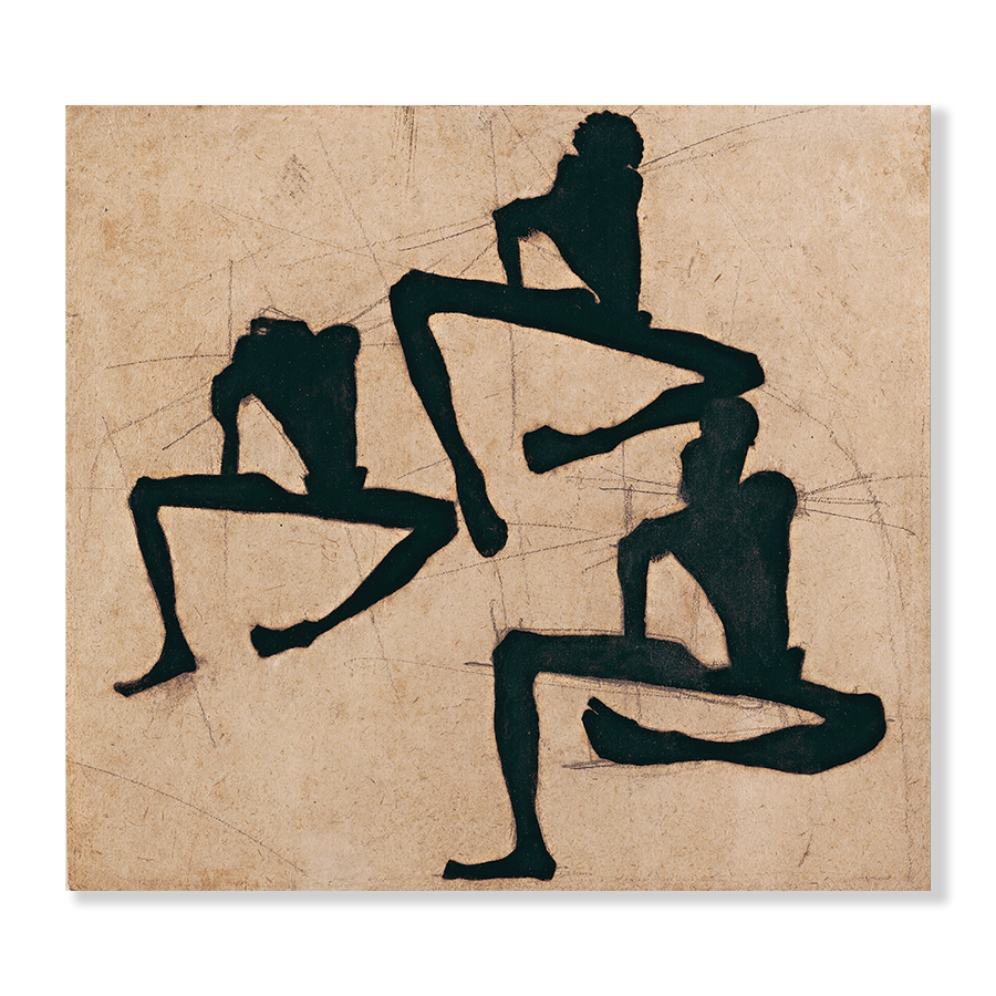 Egon Schiele: "Composition with Three Male Nudes" (1910) - Jasper & Jute