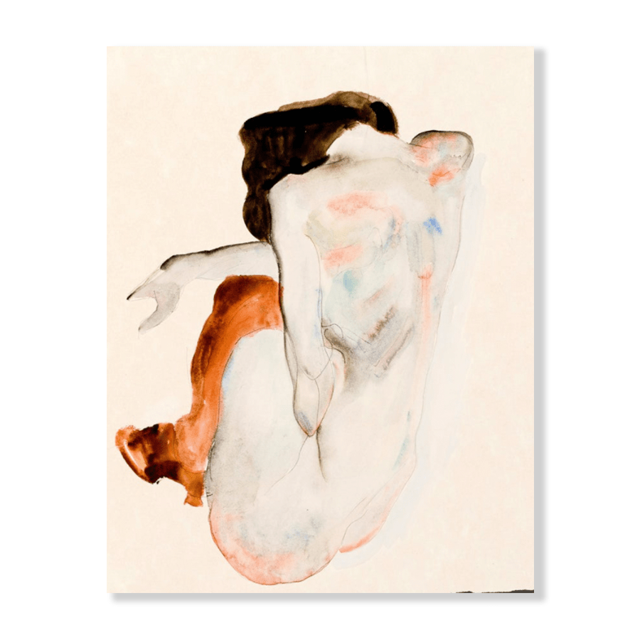 Egon Schiele: "Girl with Black Hair" - Jasper & Jute