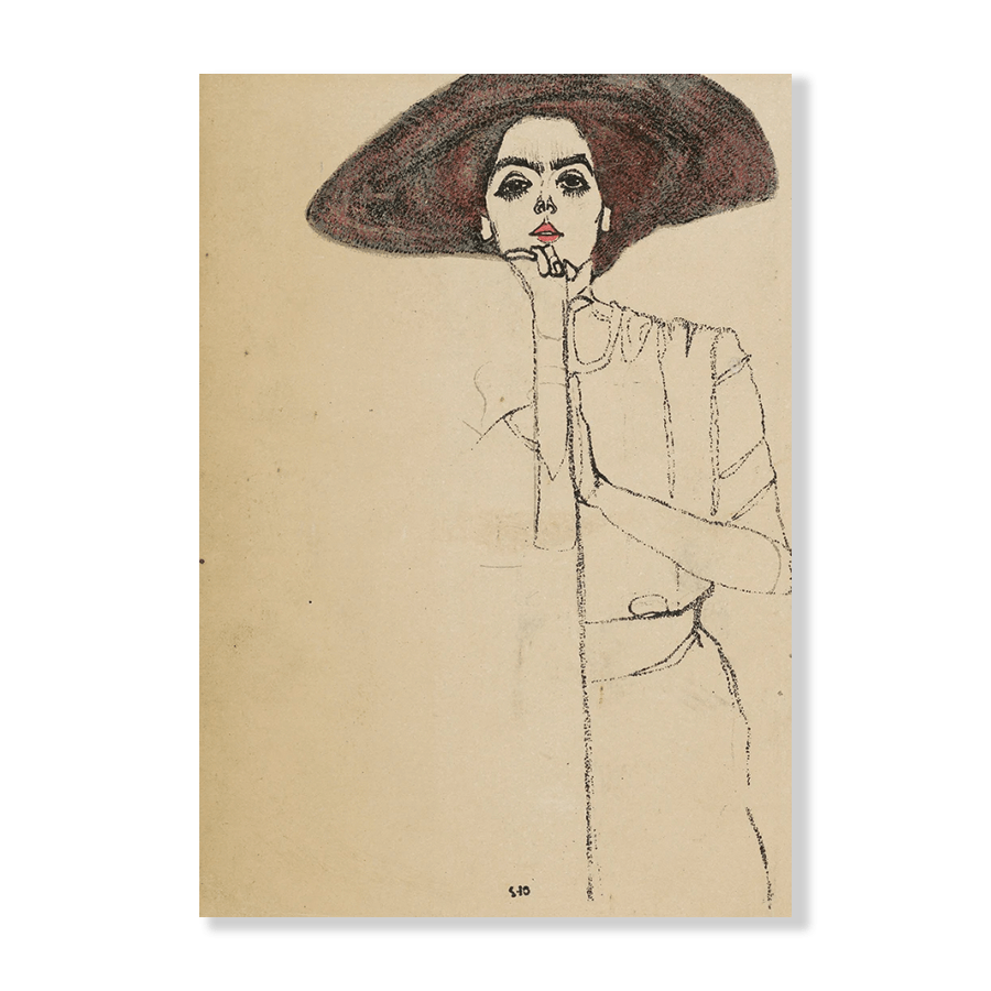 Egon Schiele: "Portrait of a Woman" - Jasper & Jute