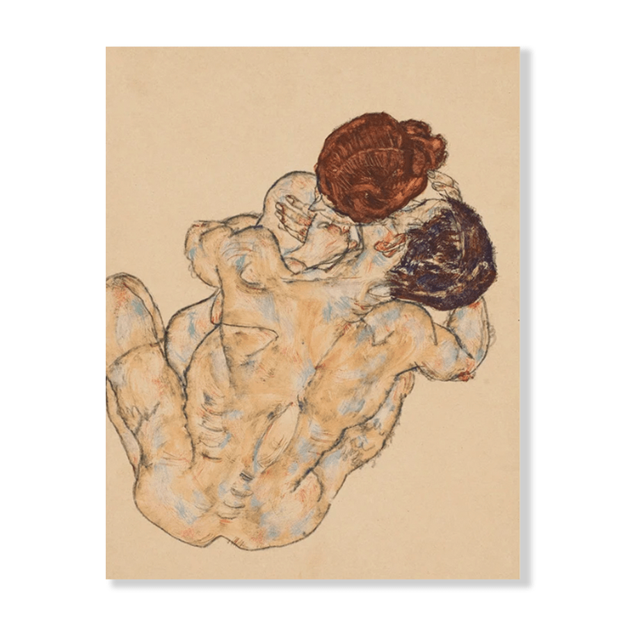 Egon Schiele "The Embrace" - Jasper & Jute