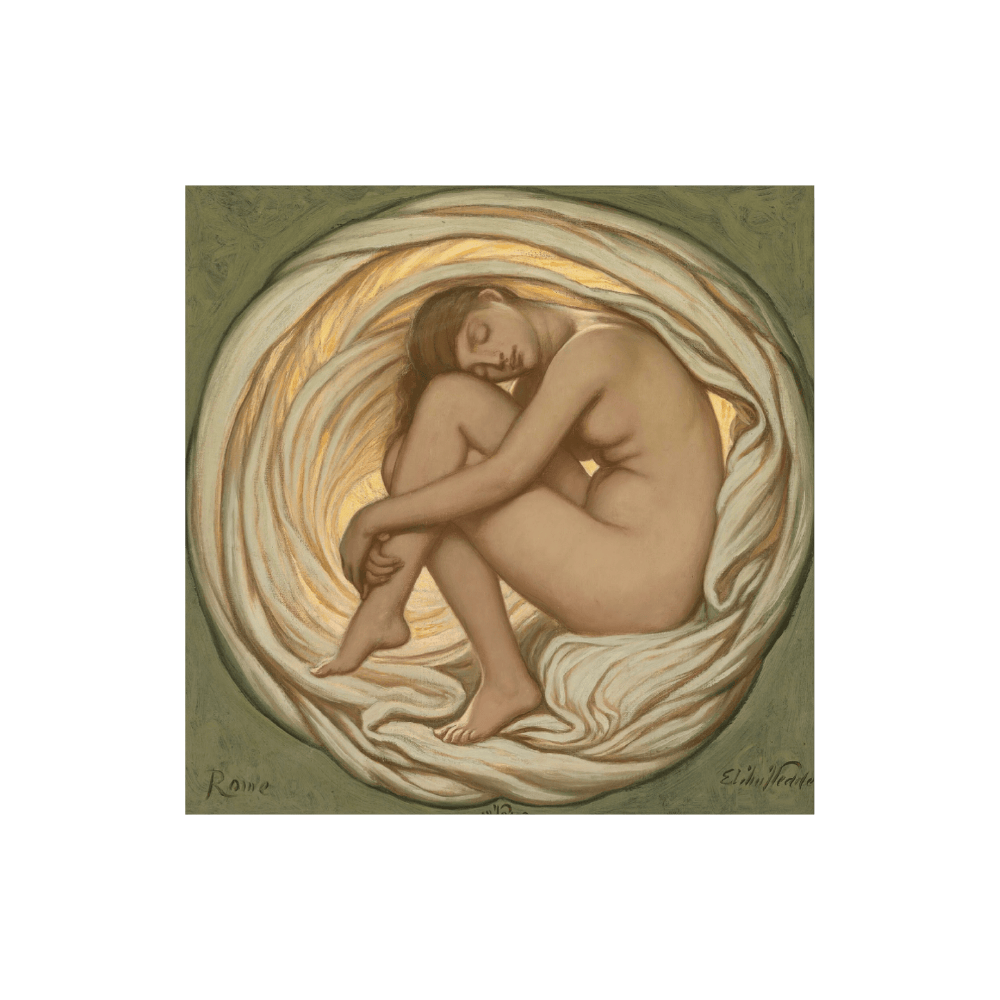 Elihu Vedder - The Heart of The Rose