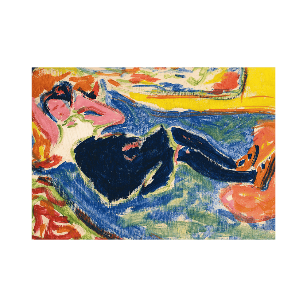 Ernst Ludwig Kirchner - The Black Grete (1909)