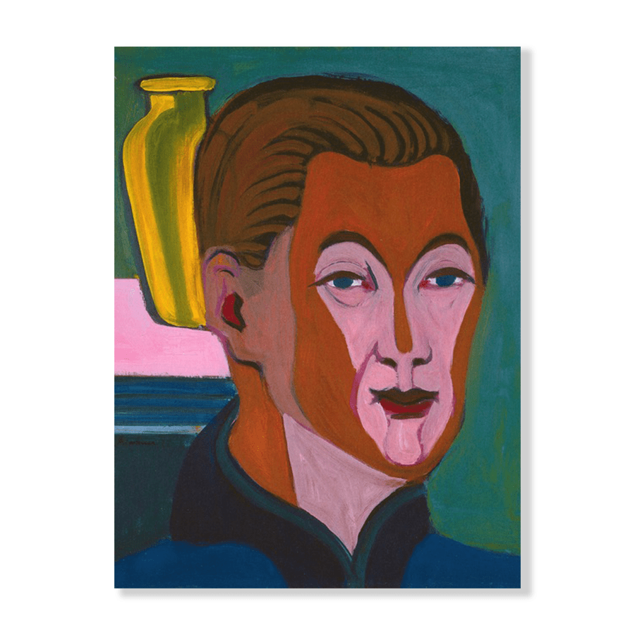 Ernst Ludwig Kirchner: "Self Portrait" (1925) - Jasper & Jute