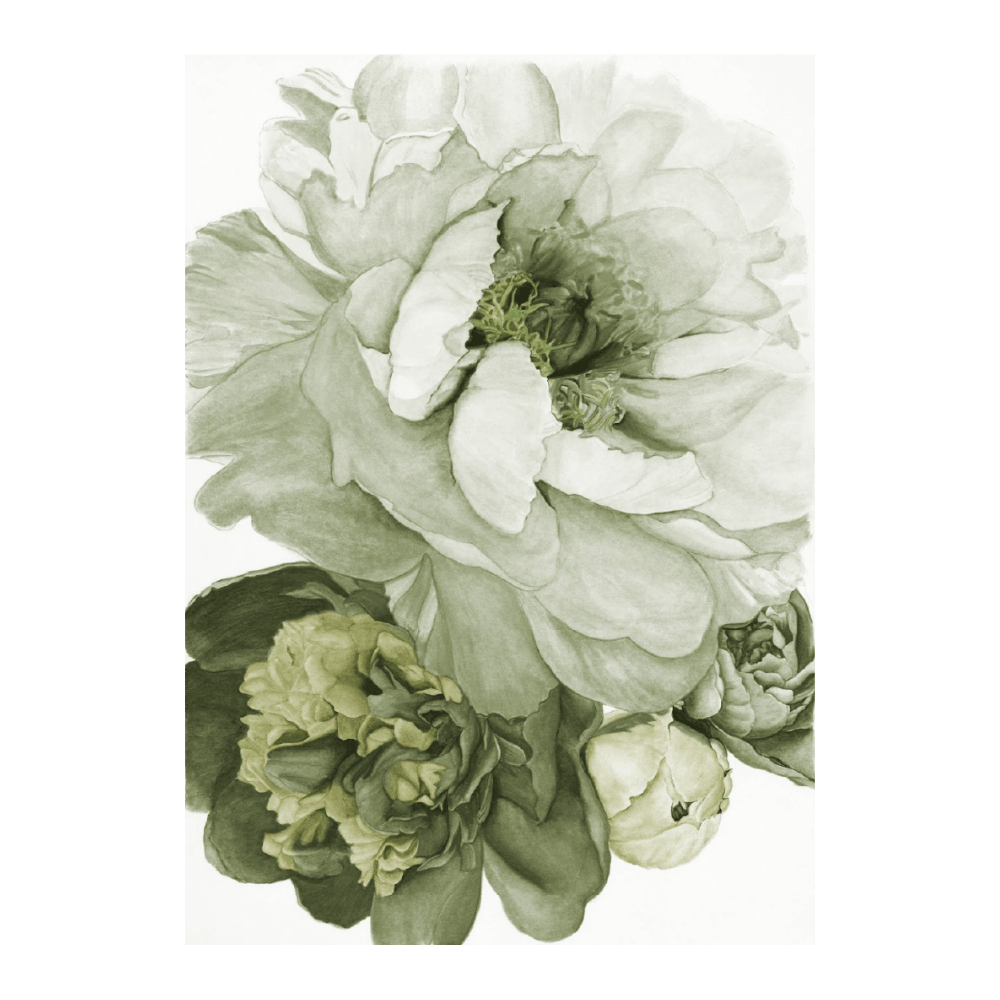 Floral Bouquet III Olive
