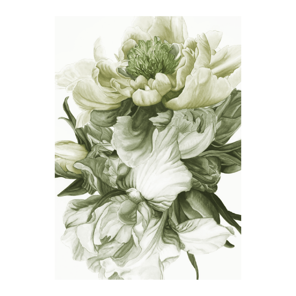 Floral Bouquet IV Olive