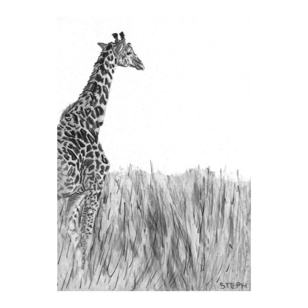 Giraffe Grass