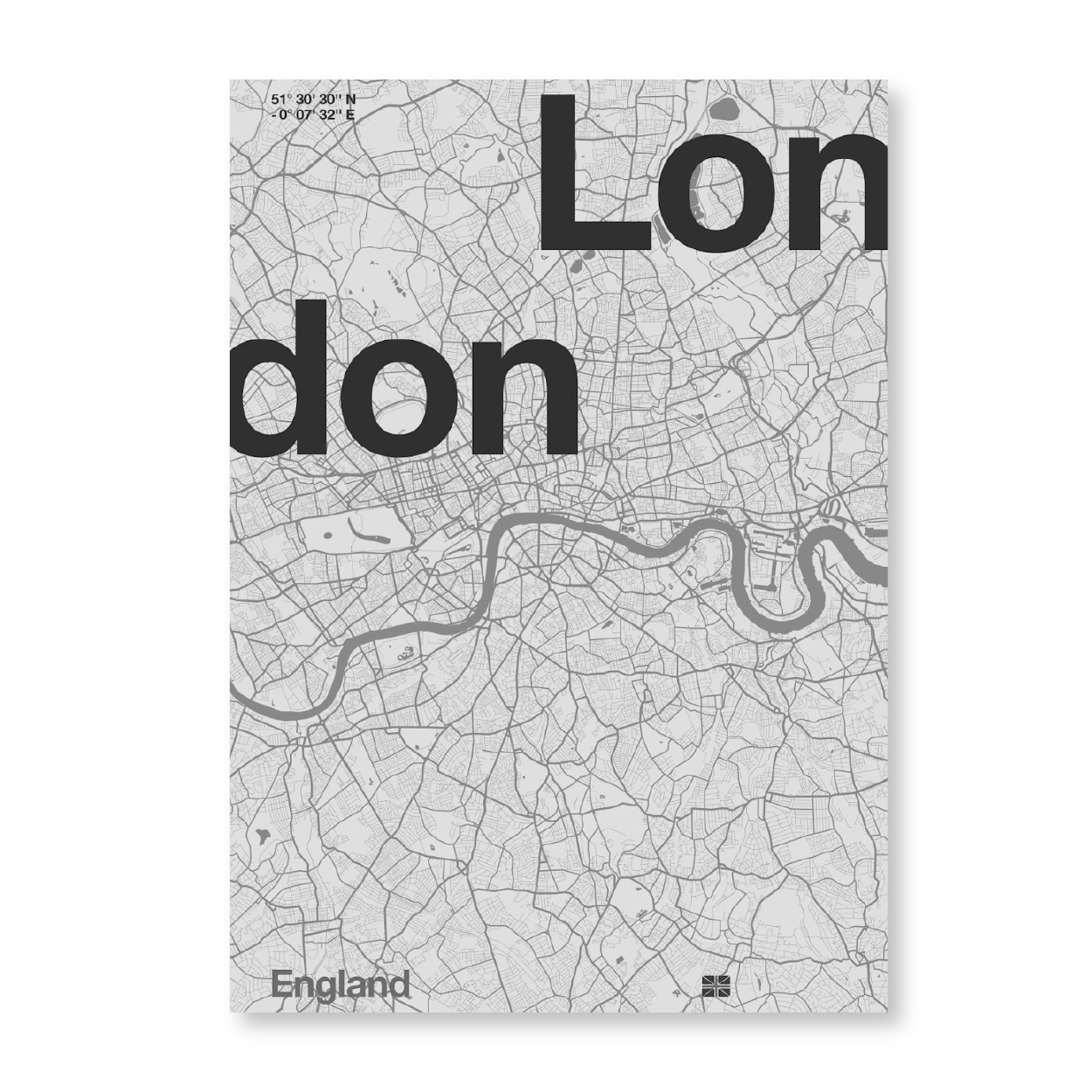 London Minimal Map