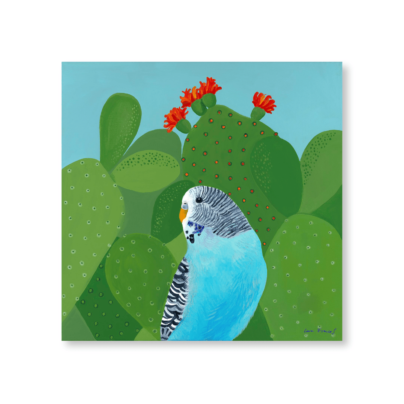 Flowering Budgie - Jasper & Jute