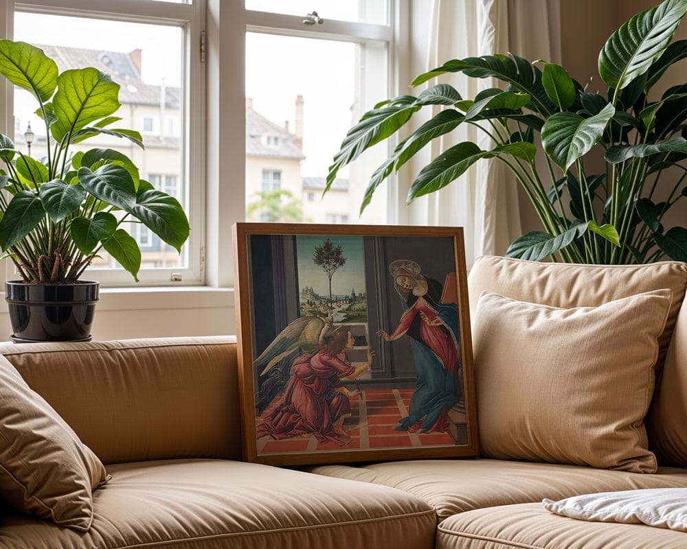 Sandro Botticelli: "Annunciation" (1489-90)