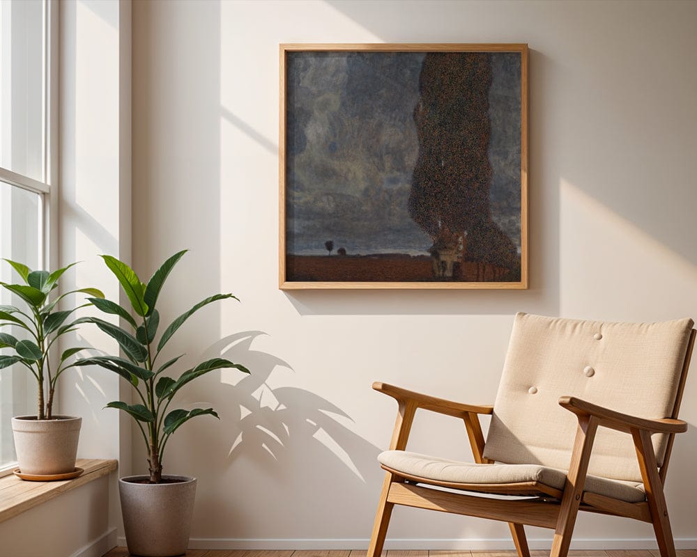 Gustav Klimt: "Approaching Thunderstorm"