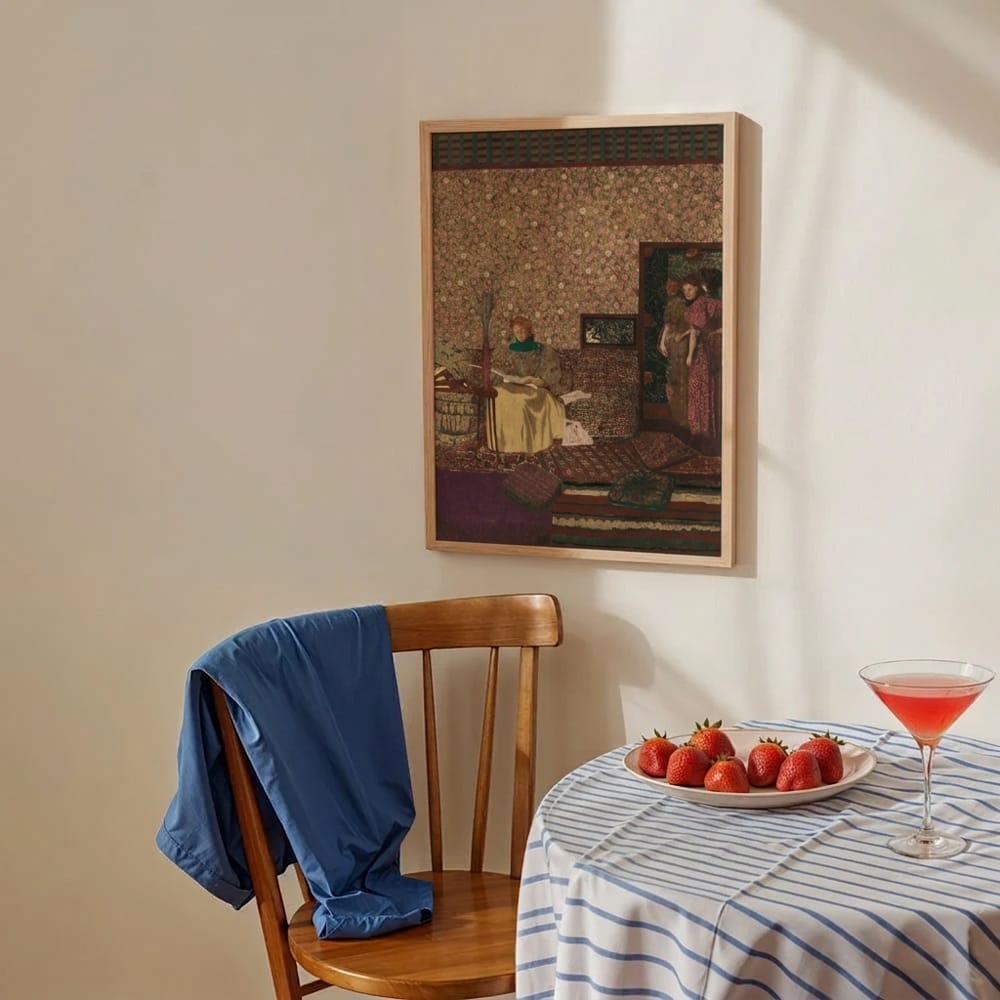 Édouard Vuillard - Personnages Dans Un Intérieur (1896)