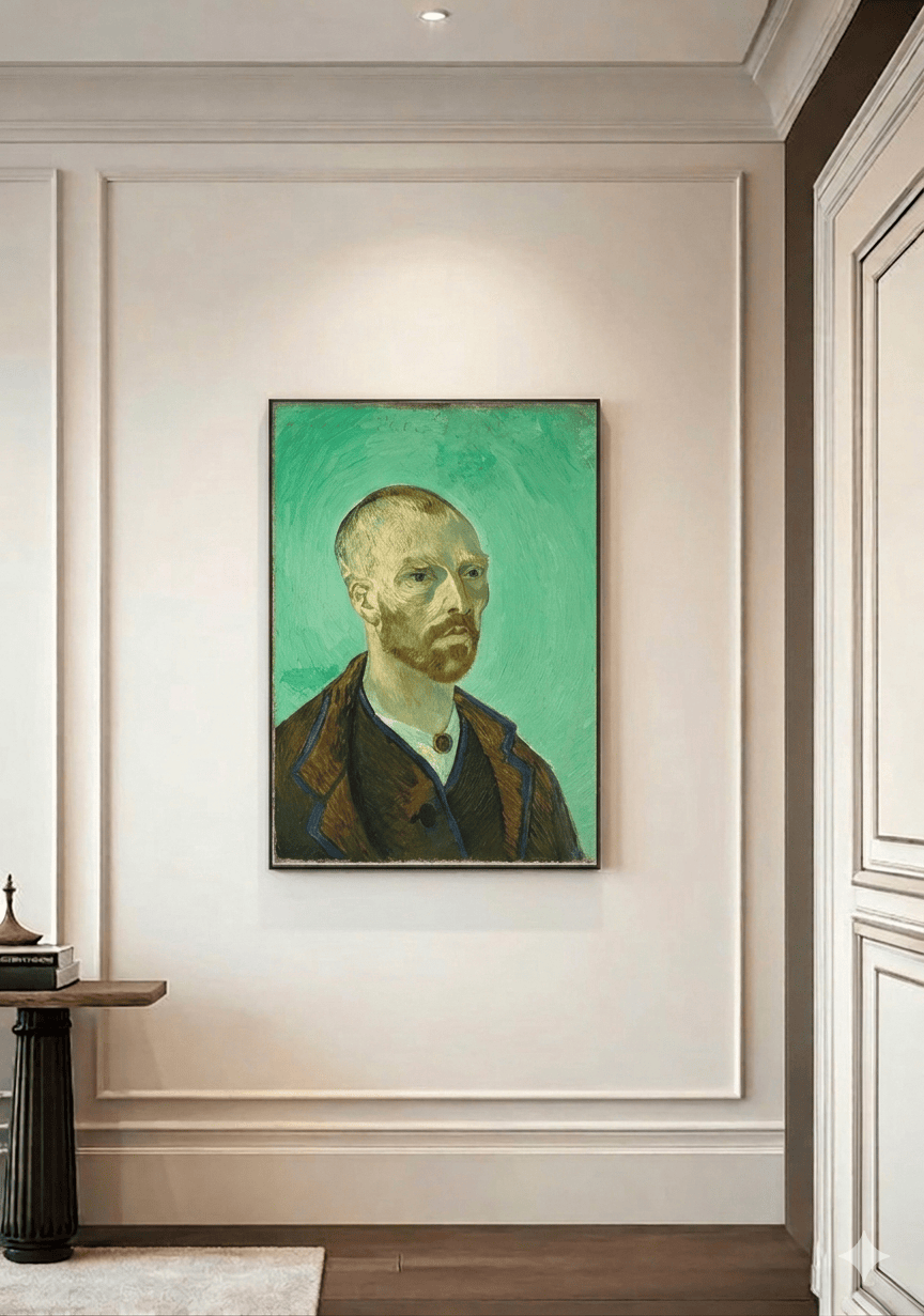 Van Gogh: "Self Portrait (dedicated to Paul Gauguin)" (1888)